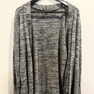 Poof New York 2X Gray Sweater